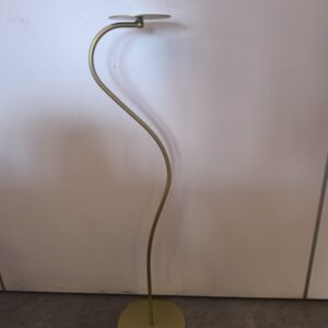 Złoty stojak postument kręcony na kwiaty lub balony - 100 cm